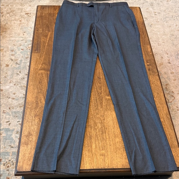 Hickey Freeman Other - Hickey Freeman Men’s Wool Dress Pants- Grey, Size 36 Regular